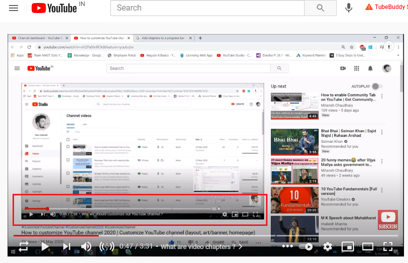 Youtube Video Chapters: How to Use Timestamp and its Benefits. - Wizbrand  Tutorial