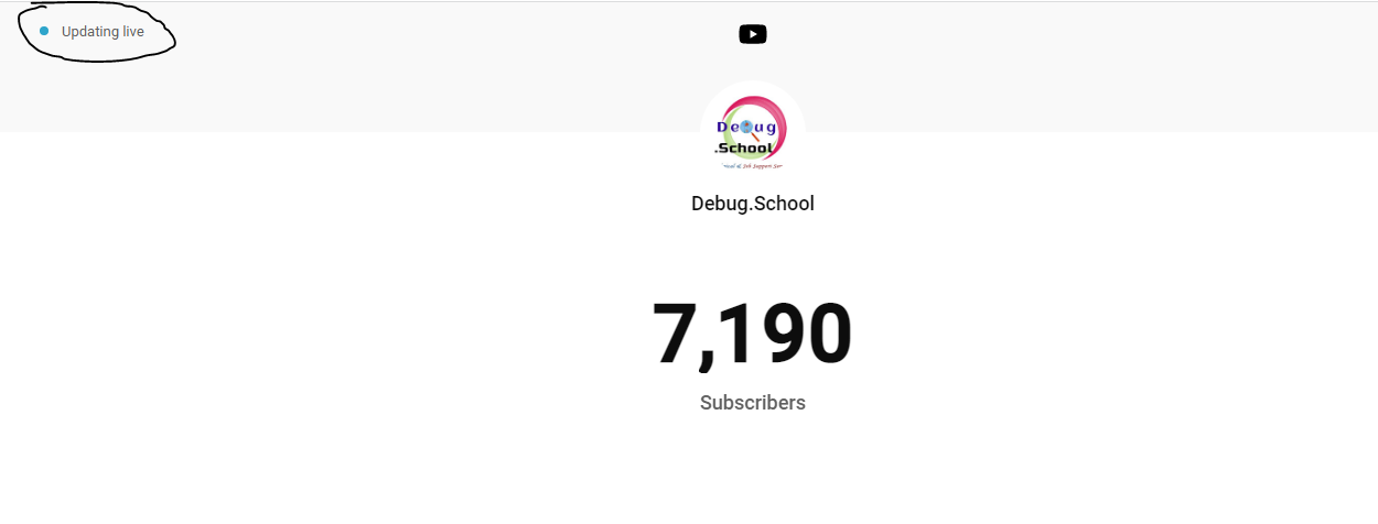 Where can I see my youtube subscriber count | Live youtube subscriber ...