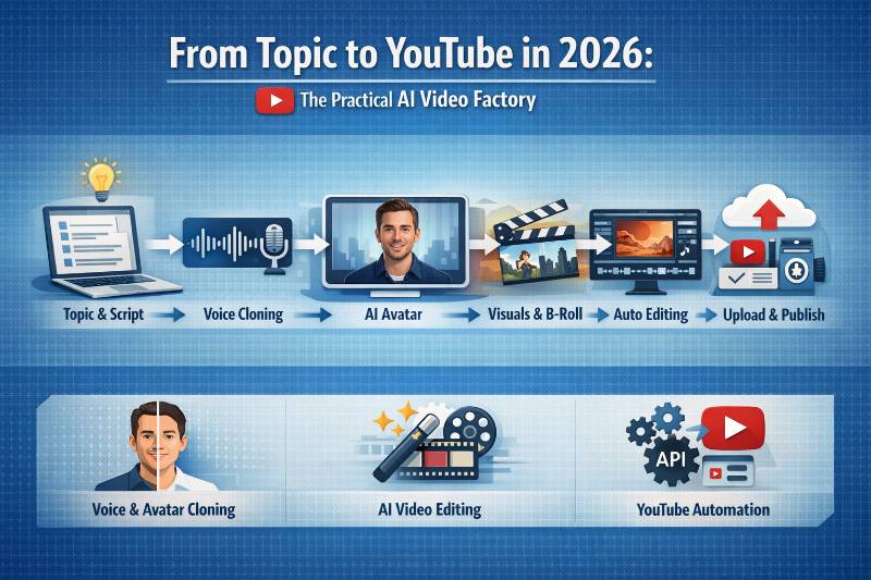 How to Make YouTube Videos With AI That Look and Sound Like You