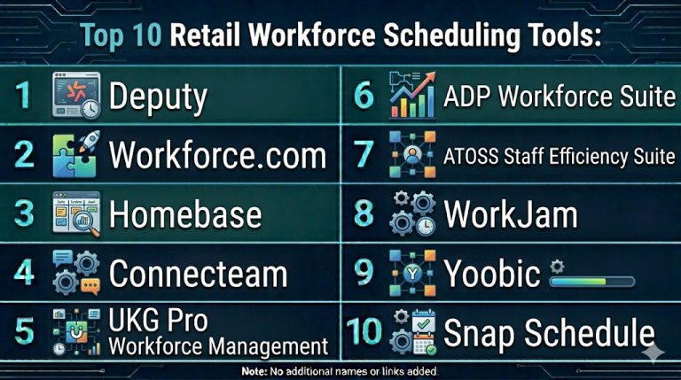 Top 10 Retail Workforce Scheduling Tools: Features, Pros, Cons ...