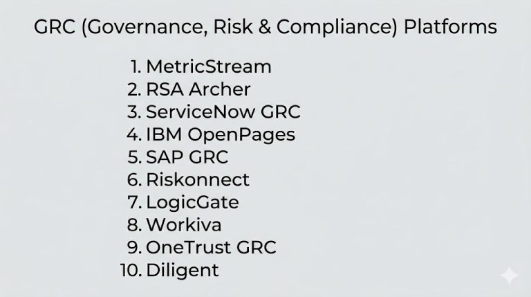 Top 10 GRC (Governance, Risk & Compliance) Platforms: Features, Pros ...