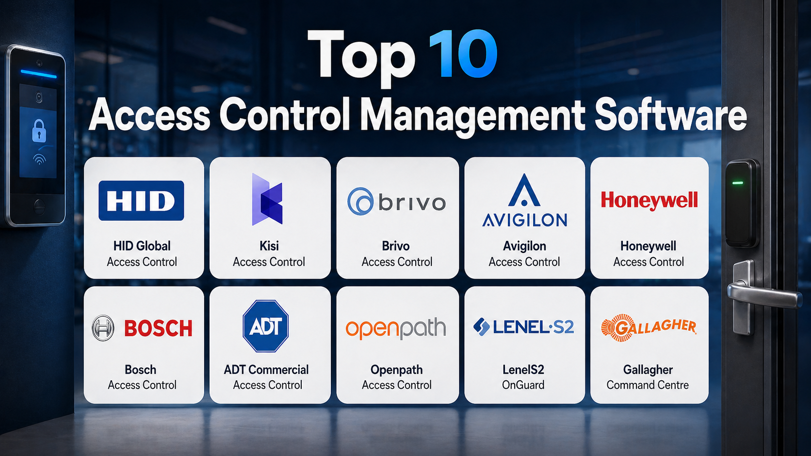 Top 10 Access Control Management Software: Features, Pros, Cons ...