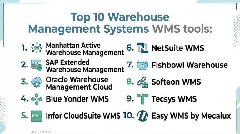 Top 10 Warehouse Management Systems WMS: Features, Pros, Cons ...