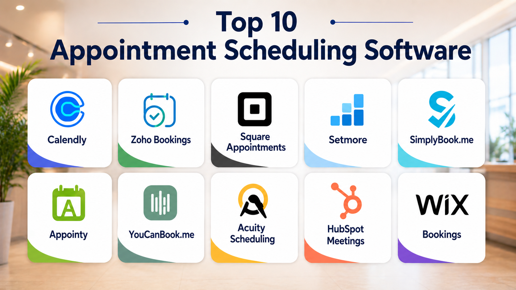 Top 10 Appointment Scheduling Software: Features, Pros, Cons ...