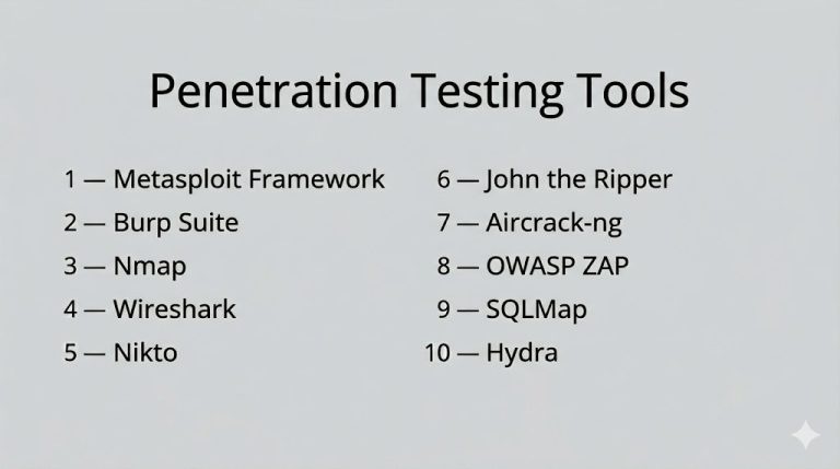 Top 10 Penetration Testing Tools : Features, Pros, Cons & Comparison ...