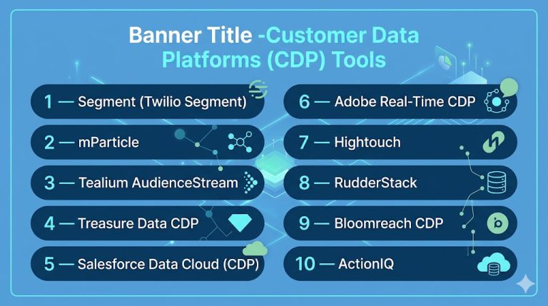 Feature Cdp Example Output Top 10 Customer Data Platforms (CDP) : Features, Pros, Cons ...