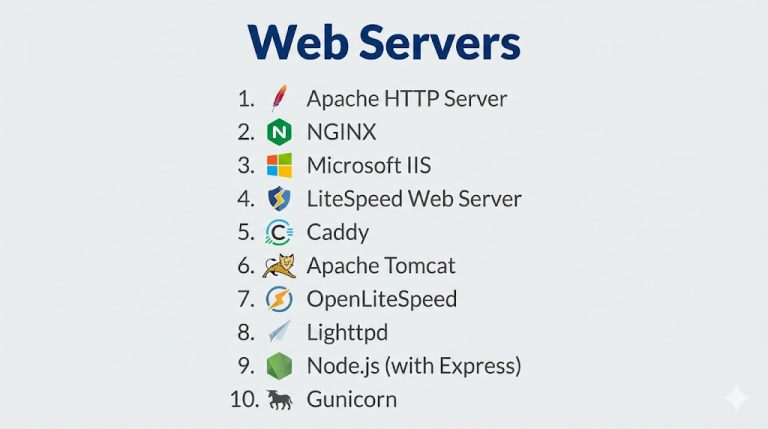 Top 10 Web Servers: Features, Pros, Cons & Comparison – Wizbrand