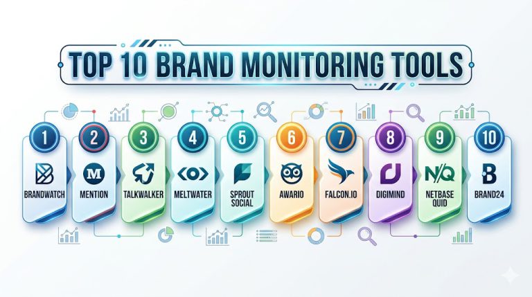 Top 10 Brand Monitoring Tools: Features, Pros, Cons & Comparison – Wizbrand