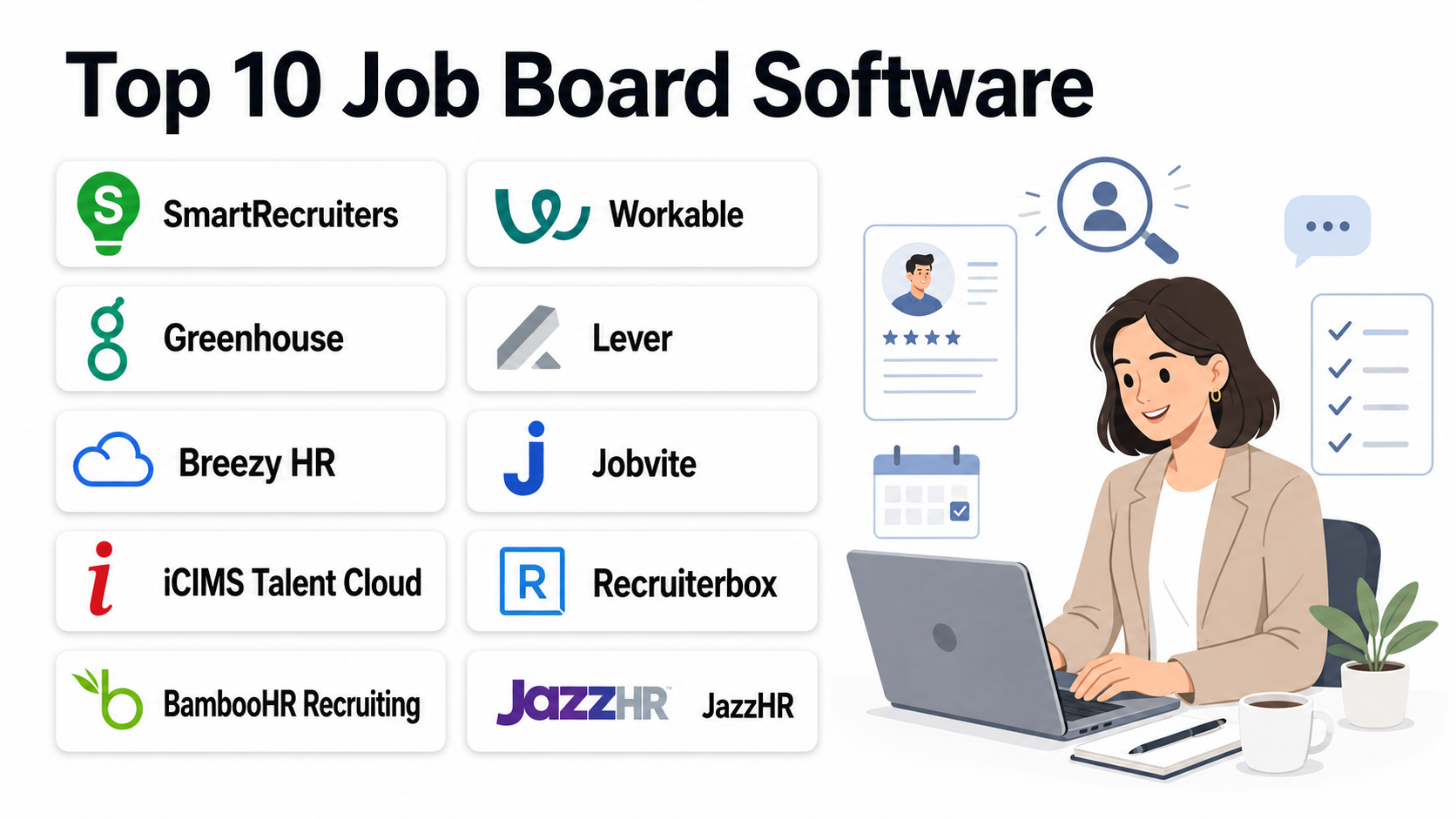 Top 10 Job Board Software: Features, Pros, Cons & Comparison – Wizbrand